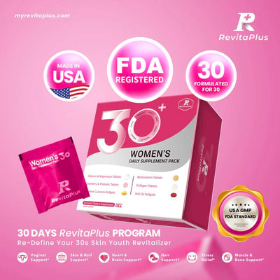 Paquete Diario de Suplementos para Mujer 30