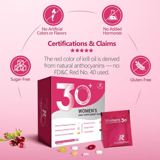Paquete Diario de Suplementos para Mujer 30